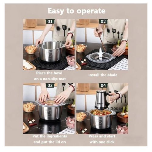 Step-by-step how to use the blender